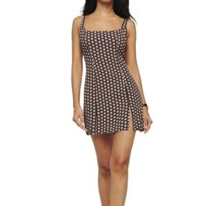 Reformation Noha Mini Dress in Palladio (Size S/M)